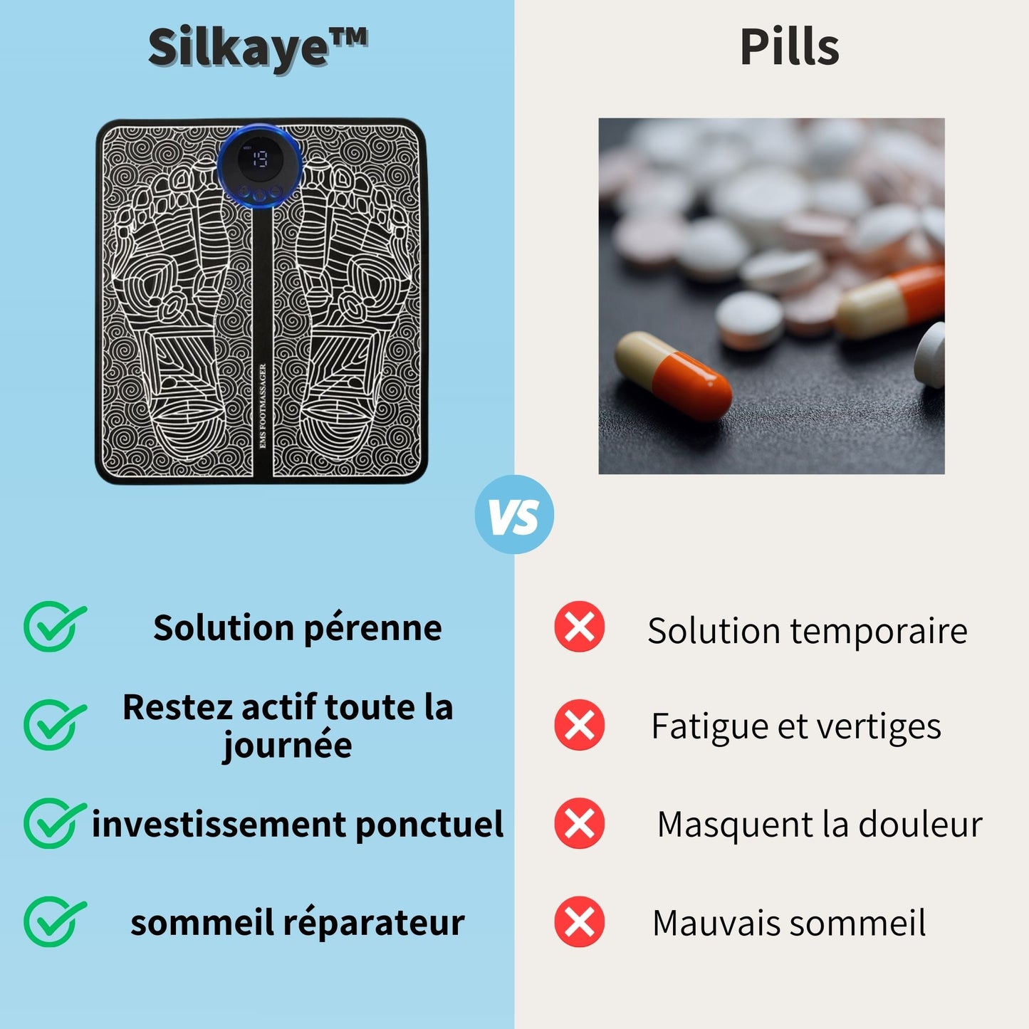 Silkaye™ EMS — Therapy for Foot Drop