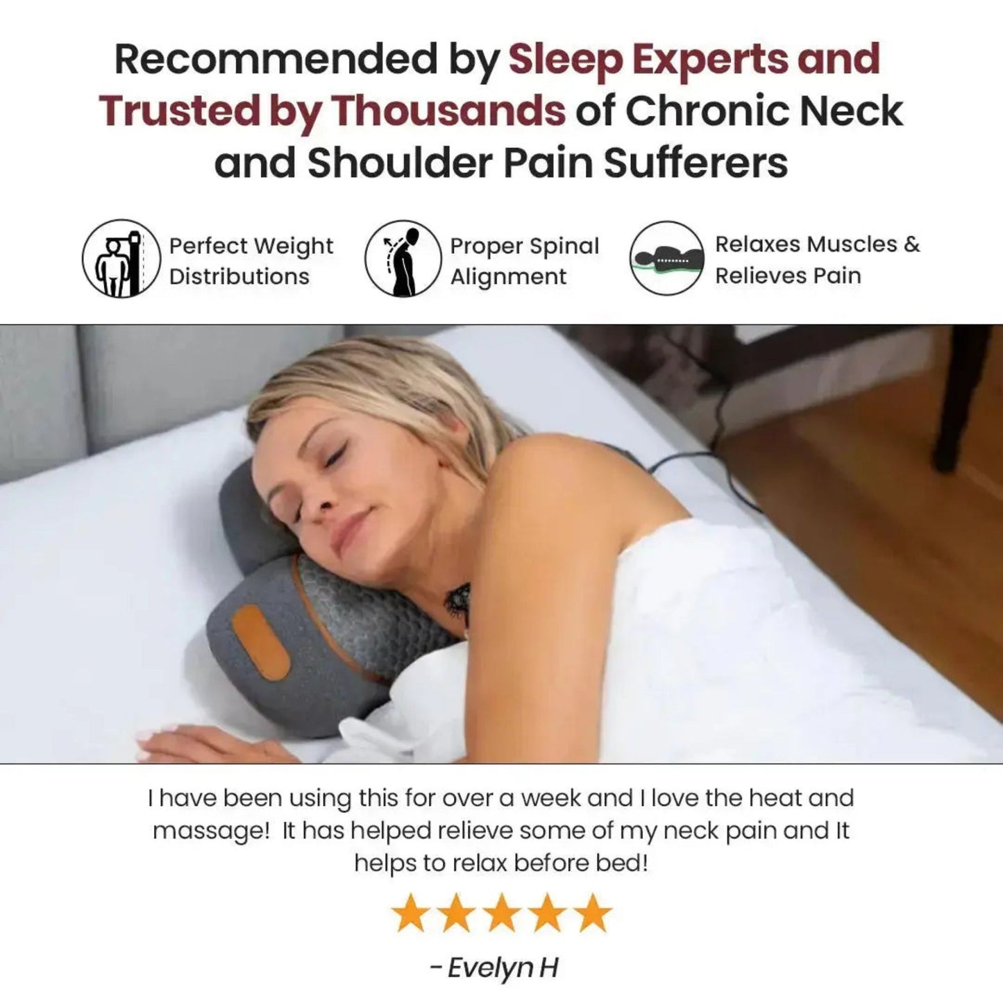 Silkaye™ Pain-Free Posture Massager